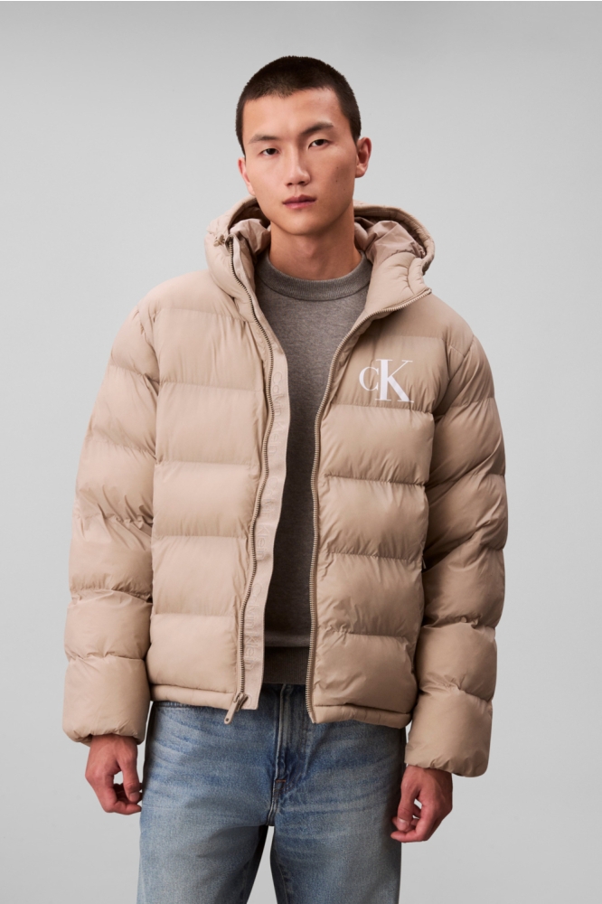 LS NYLON MONOGRAM PUFFER JKT LV04RD528G RAK VINTAGE KHAKI